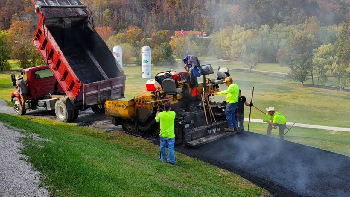 Creekside Cart Paths Getting Blacktop Upgrade!